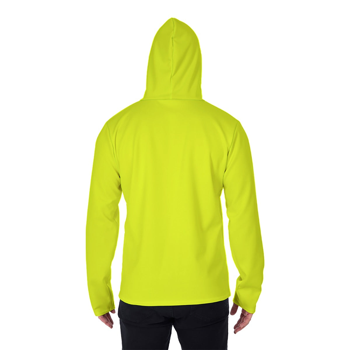 Men's Hoodie With Mask (YELLOW)
