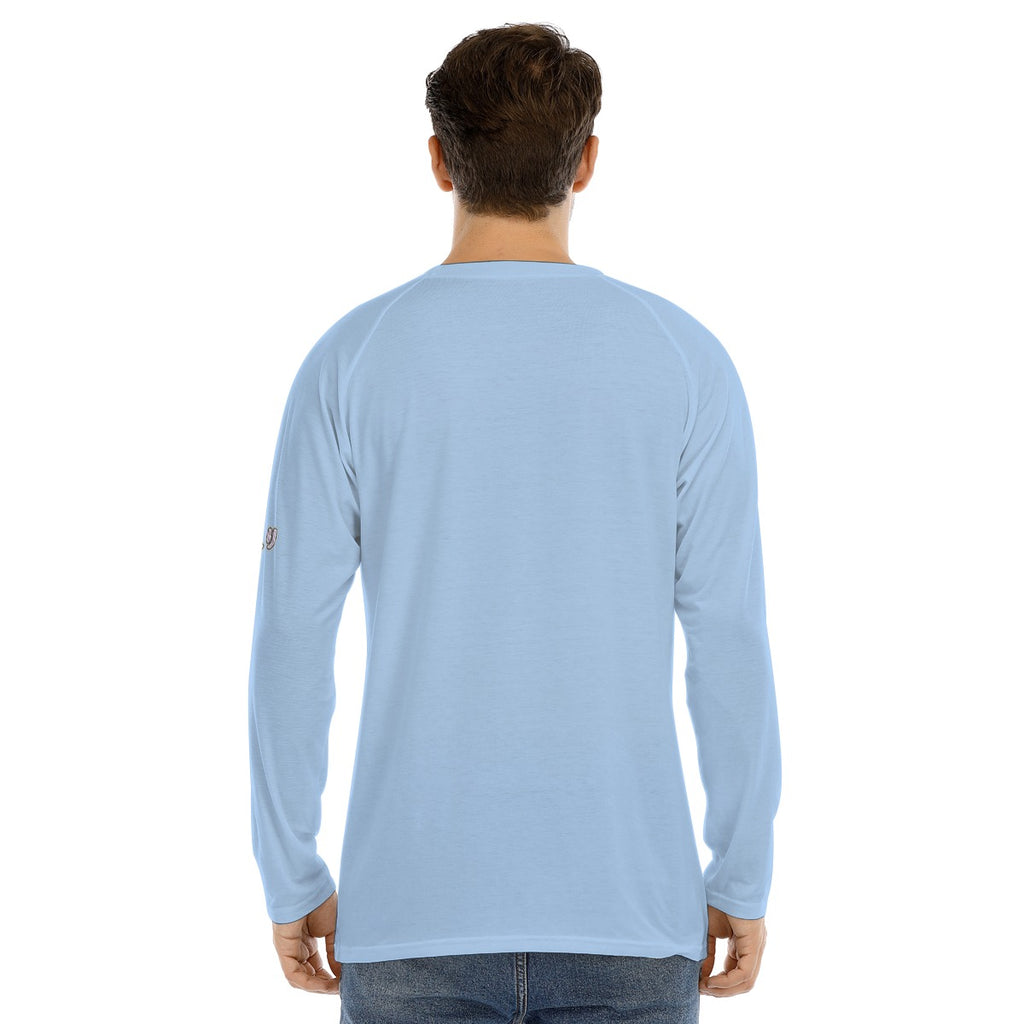 Men's Long Sleeve MOST VALUABLE LIONS COOL "ALL-STAR #618" (LIGHT BLUE)