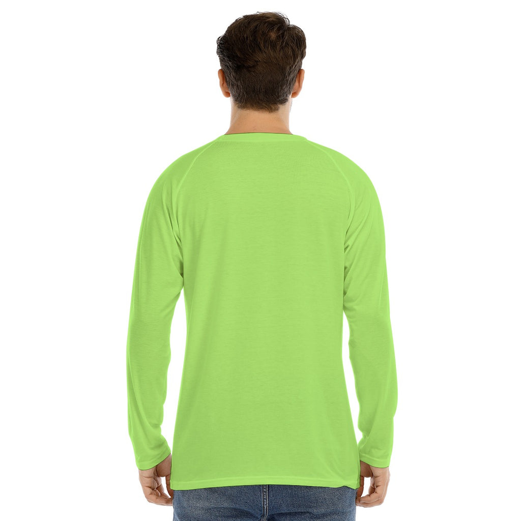 Men's Long Sleeve MOST VALUABLE LIONS "ALL-STAR #618" (LIME GREEN)