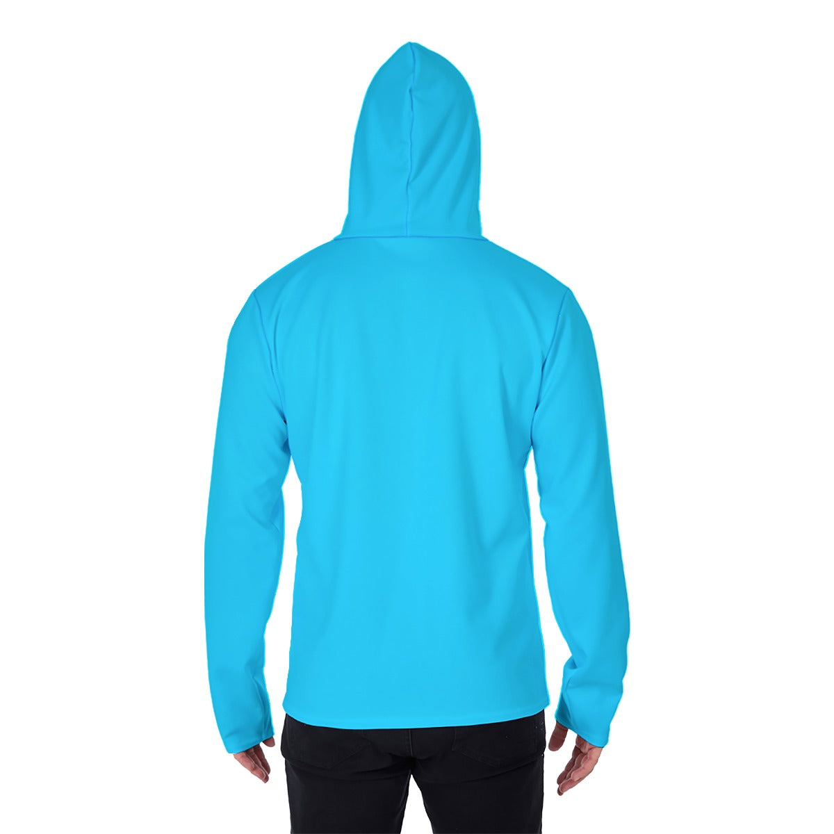 Men's  Hoodie With Mask (SKY BLUE)