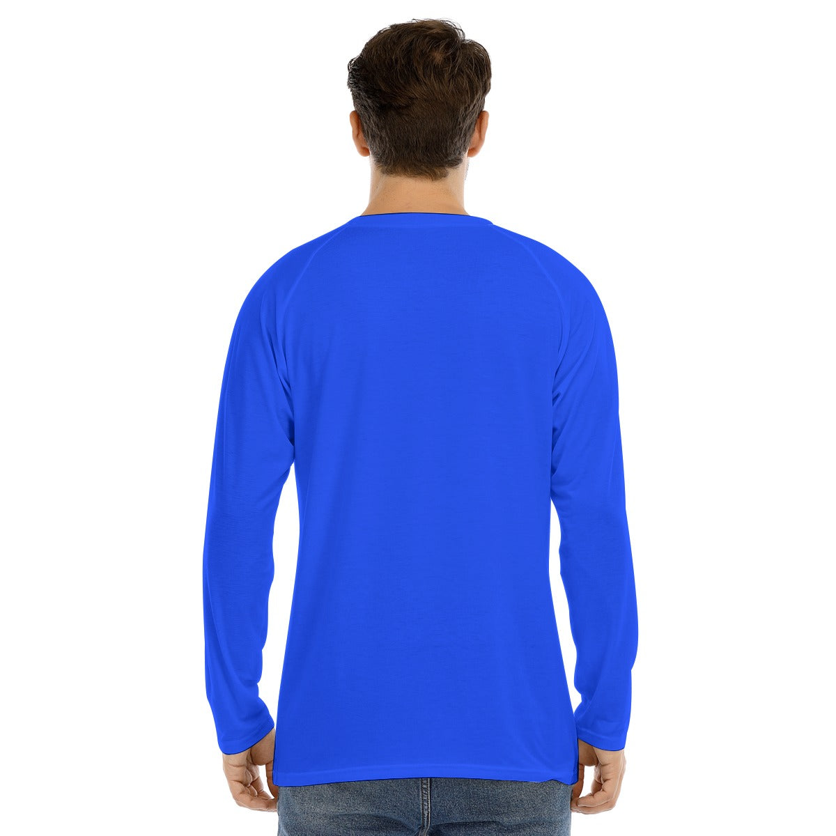 Men's Long Sleeve "MAD HARE #2652" (DEEP BLUE)