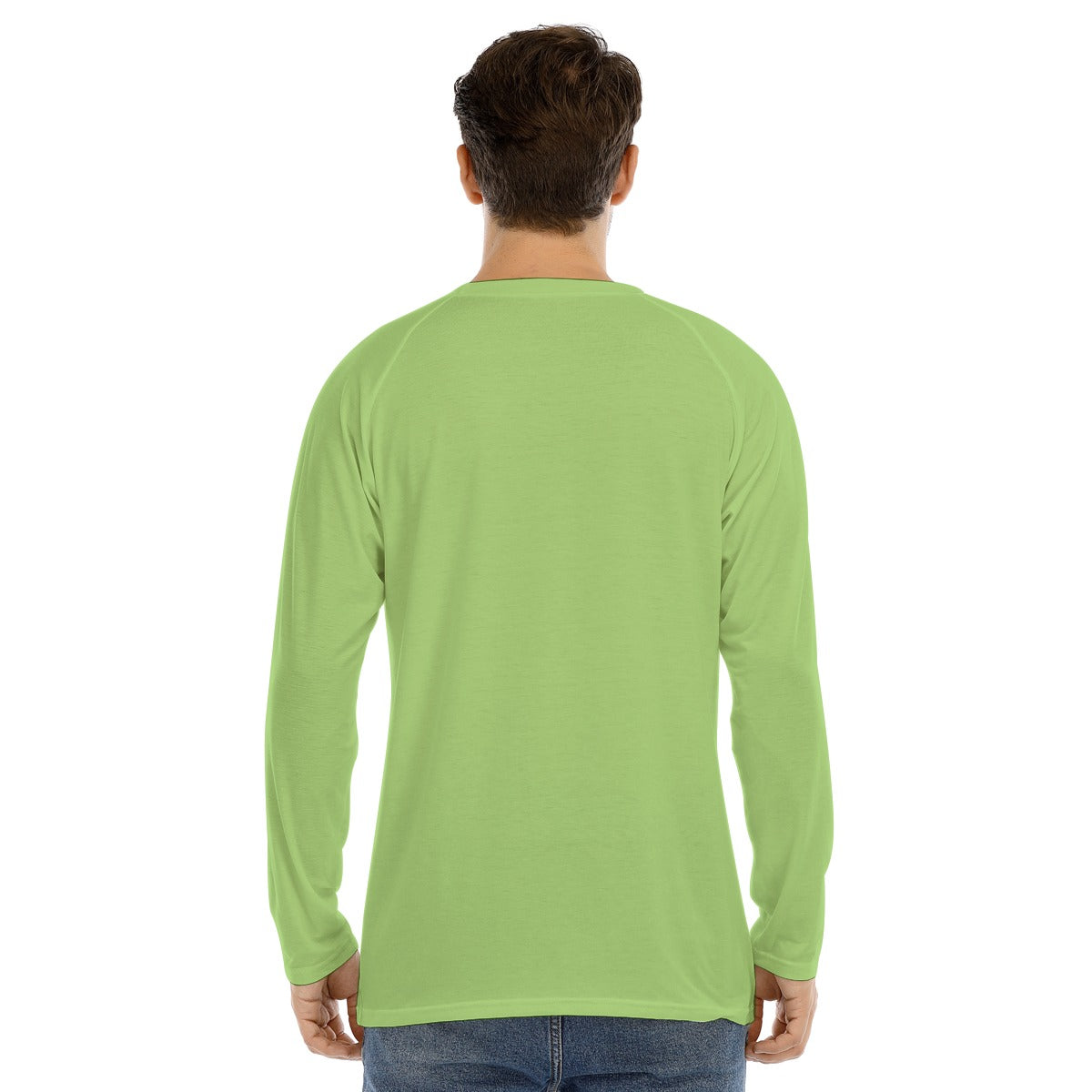 Men's Long Sleeve "BAD BILLY GOATS #1201" (GREEN)